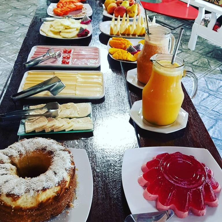 Comida in lodge ou em algum lugar perto