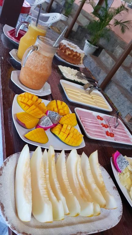 Comida in lodge ou em algum lugar perto