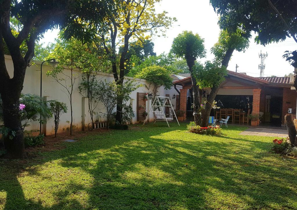 Zahrada ubytování Casa de Mia