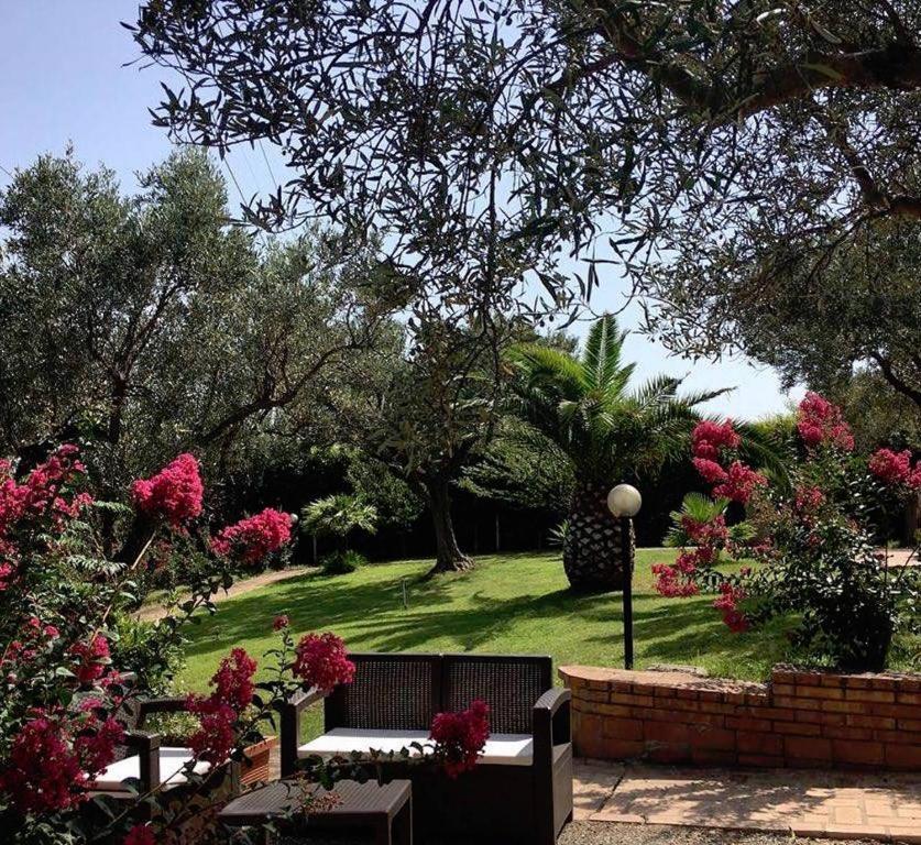 Zahrada ubytování Residence Cassiodoro
