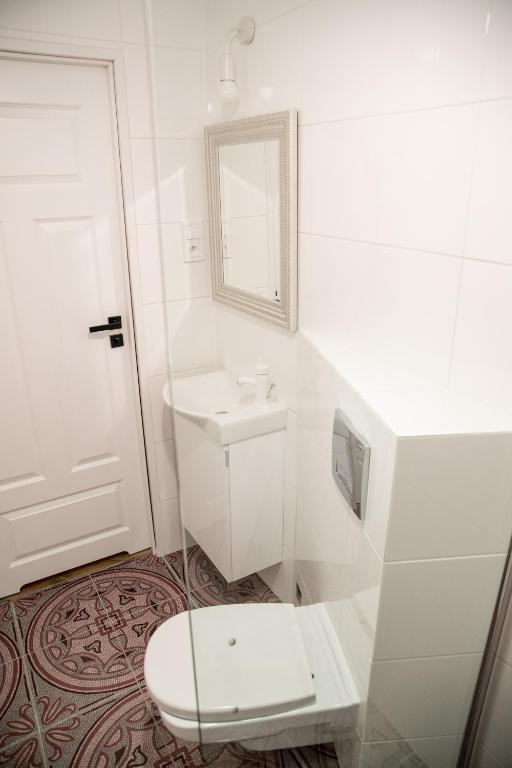 Kúpeľňa v ubytovaní W1 Katowice