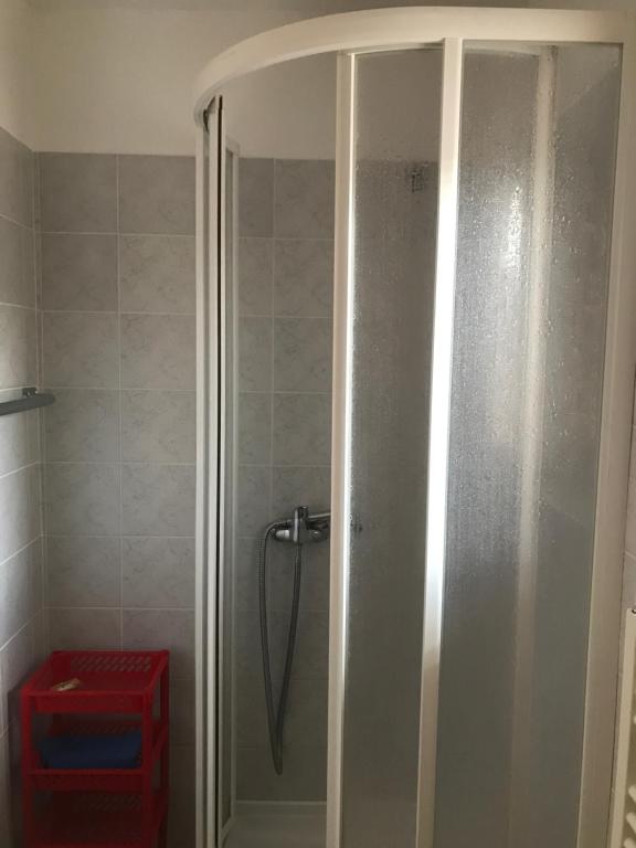 Koupelna v ubytování Dovolenkový dom Zuberec