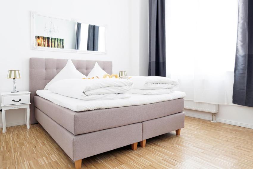 Cama o camas de una habitación en SC 1 Cozy Family & Business Flair welcomes you - Rockchair Apartments