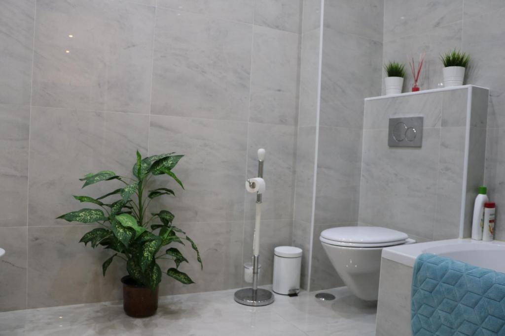 Koupelna v ubytování Jardim das Amoreiras Central Apartment