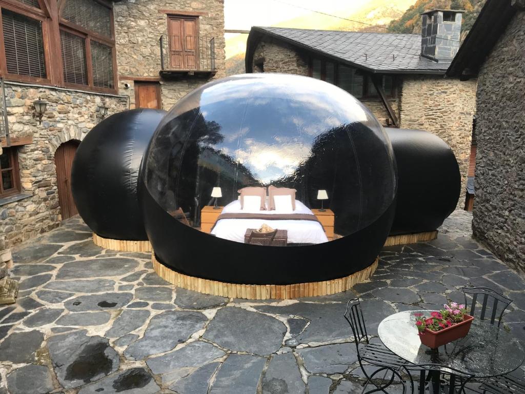 Frontera Bungalow Park – Burbujas - Burbuja transparente en La Farga de Moles