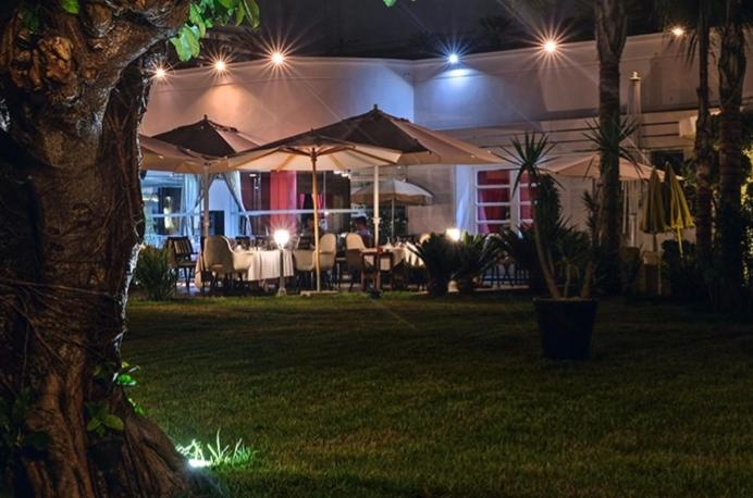Zahrada ubytování Le Sphinx Boutique Hôtel