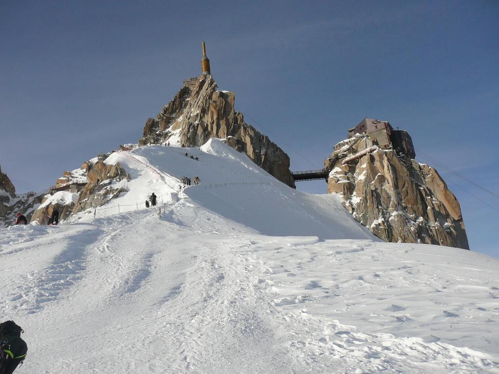 Appartement chamonix face au mont blanc v zimě