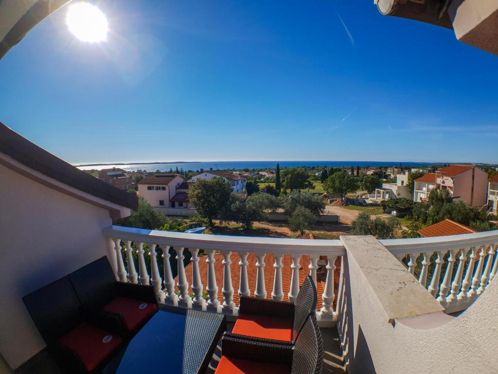 Balkón alebo terasa v ubytovaní Apartments Jozić