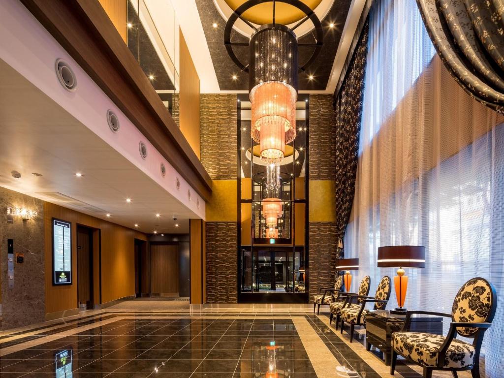 Posezení v ubytování APA Hotel Okayama Ekimae