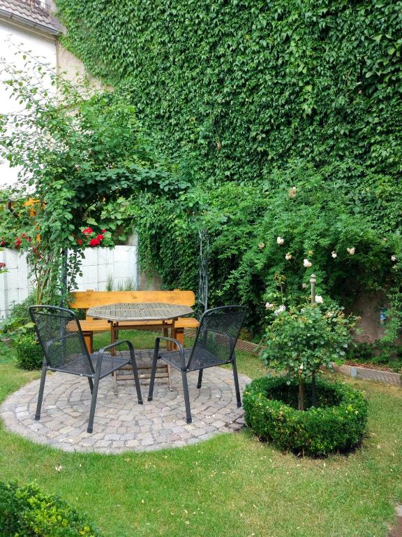 Zahrada ubytování Pension Wehner