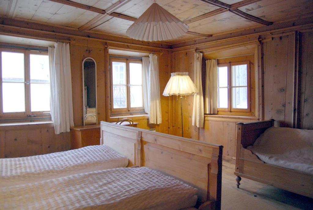 Cama ou camas em um quarto em Tessanda Verdet