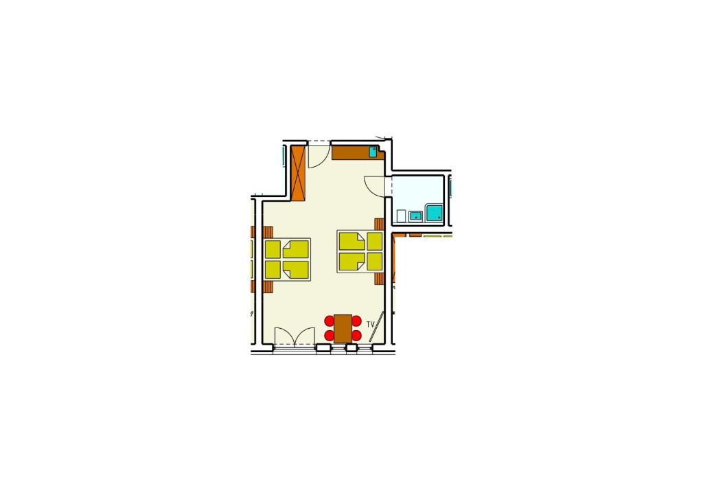 Plán poschodí v ubytovaní Nigler Innsbruck Apartment
