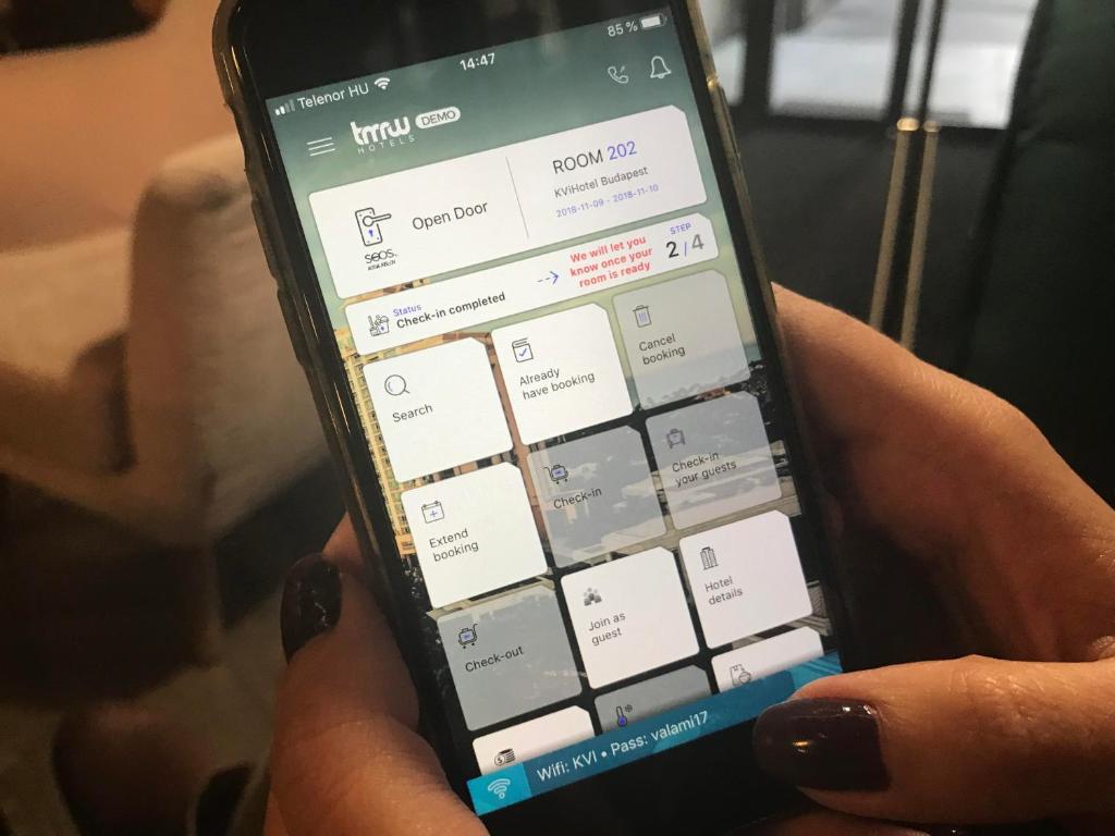 KViHotel Budapest - the smart hotel - Resim 13