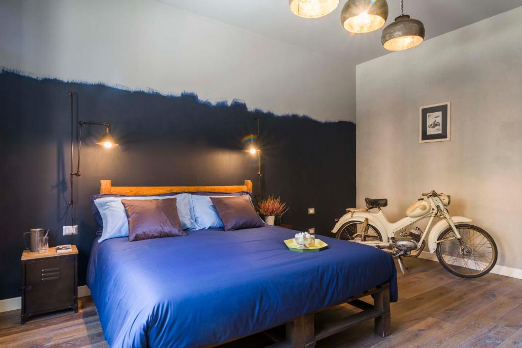 Posteľ alebo postele v izbe v ubytovaní Frími Boutique Rooms b&b