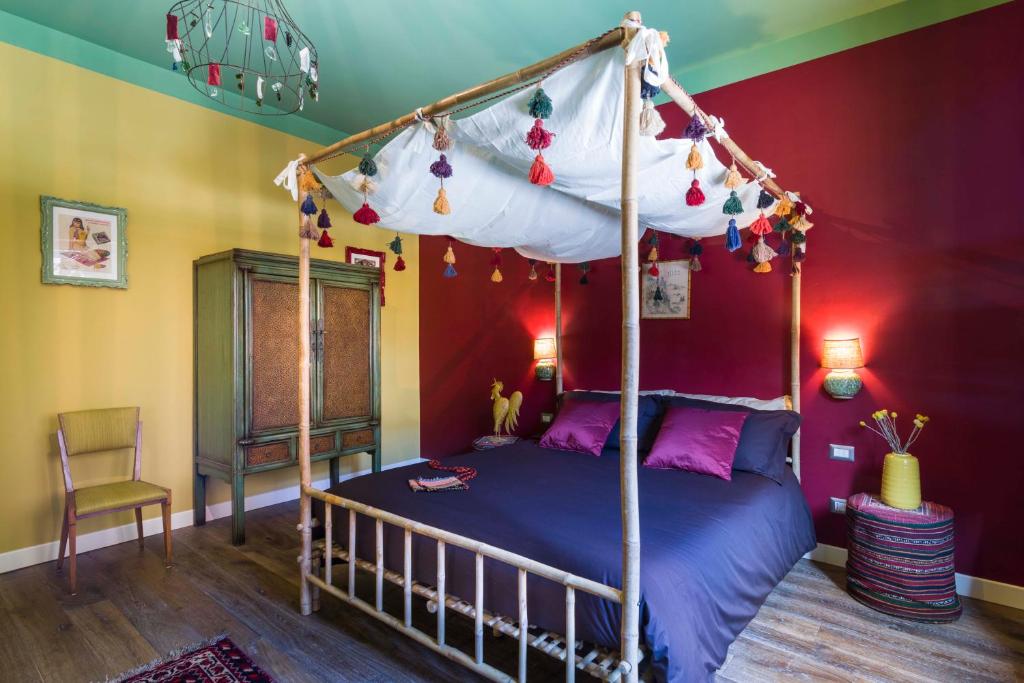 Posteľ alebo postele v izbe v ubytovaní Frími Boutique Rooms b&b