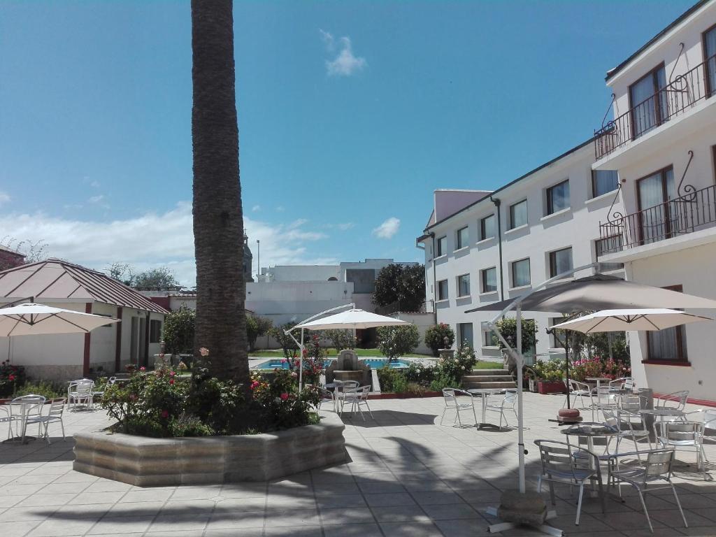Budova, kde se hotel nachází