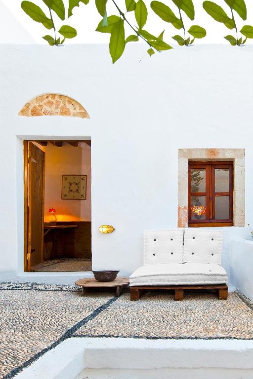 Posezení v ubytování CasaLindos Cottage