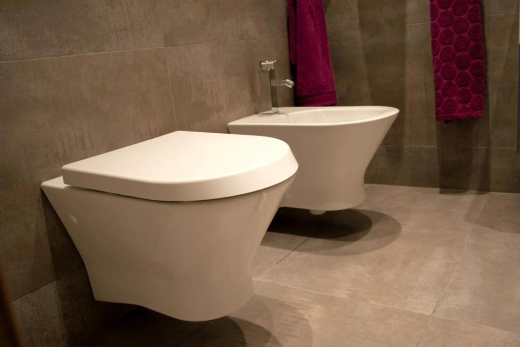 Kúpeľňa v ubytovaní Apartamenty Wiślany Brzeg