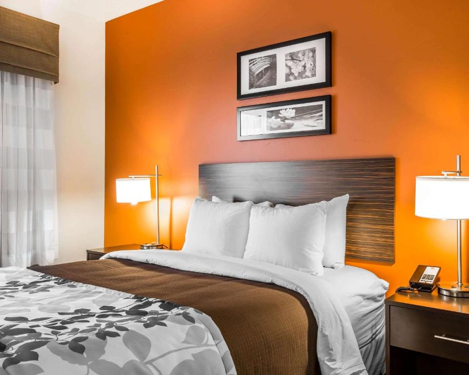 Postel nebo postele na pokoji v ubytování Sleep Inn & Suites Page at Lake Powell
