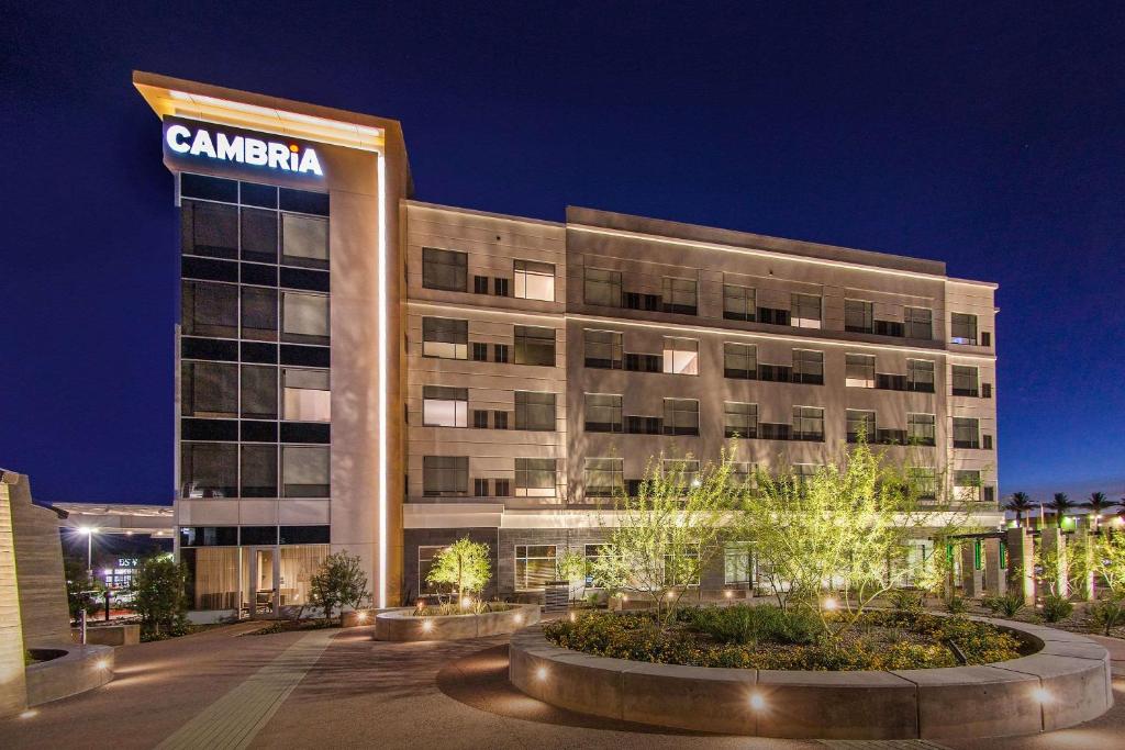 a large building with a lot of windows at Cambria Hotel Phoenix Chandler - Fashion Center in Chandler