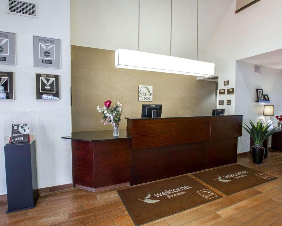 Vstupní hala nebo recepce v ubytování Sleep Inn North Scottsdale near Mayo Clinic