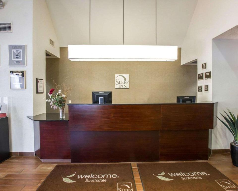 Vstupní hala nebo recepce v ubytování Sleep Inn North Scottsdale near Mayo Clinic