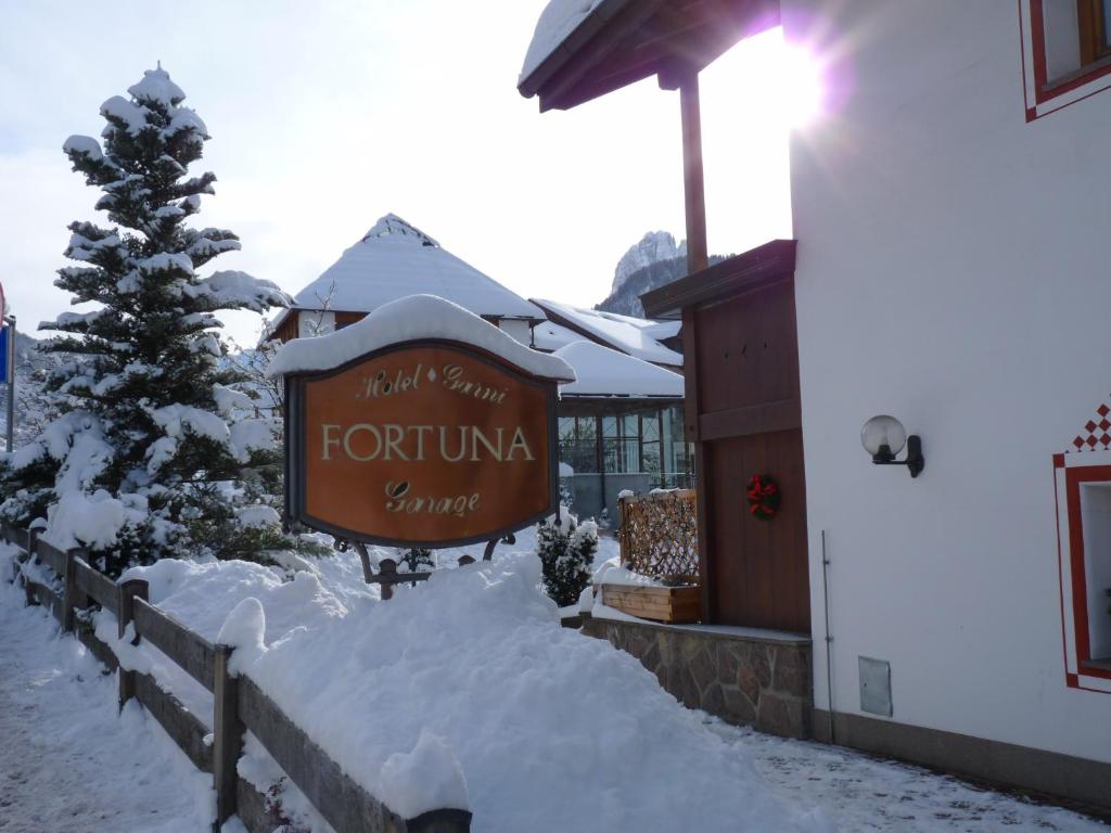冬のHotel Fortunaの様子