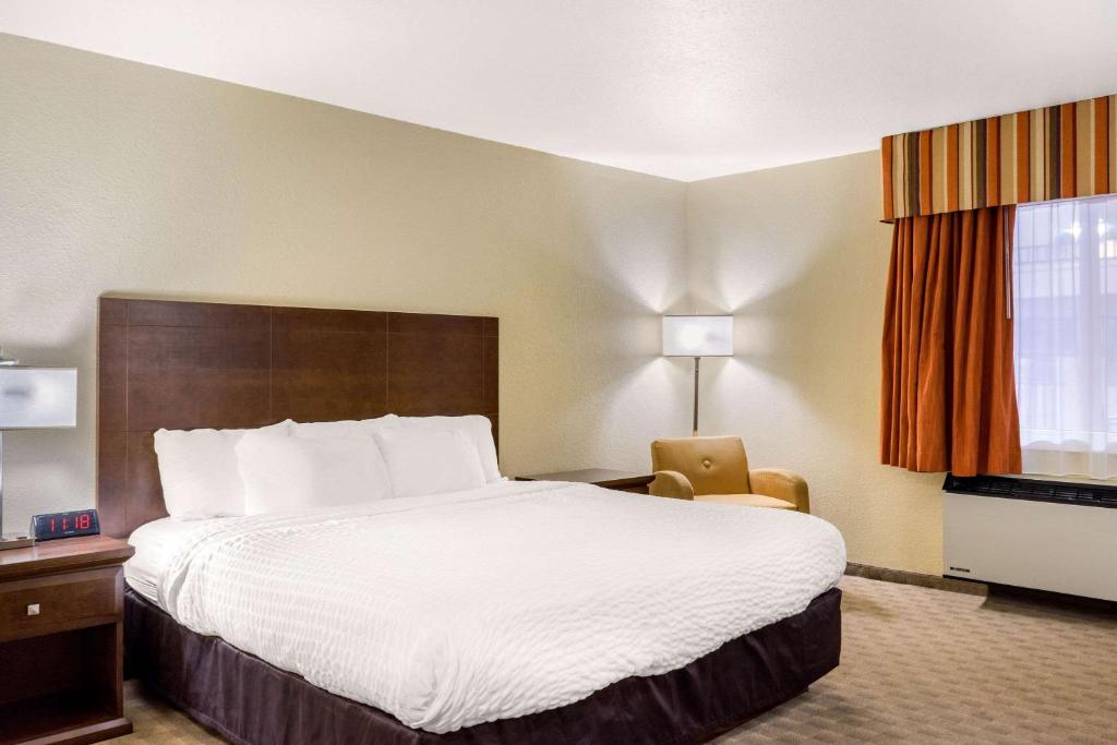 Postel nebo postele na pokoji v ubytování Quality Inn & Suites
