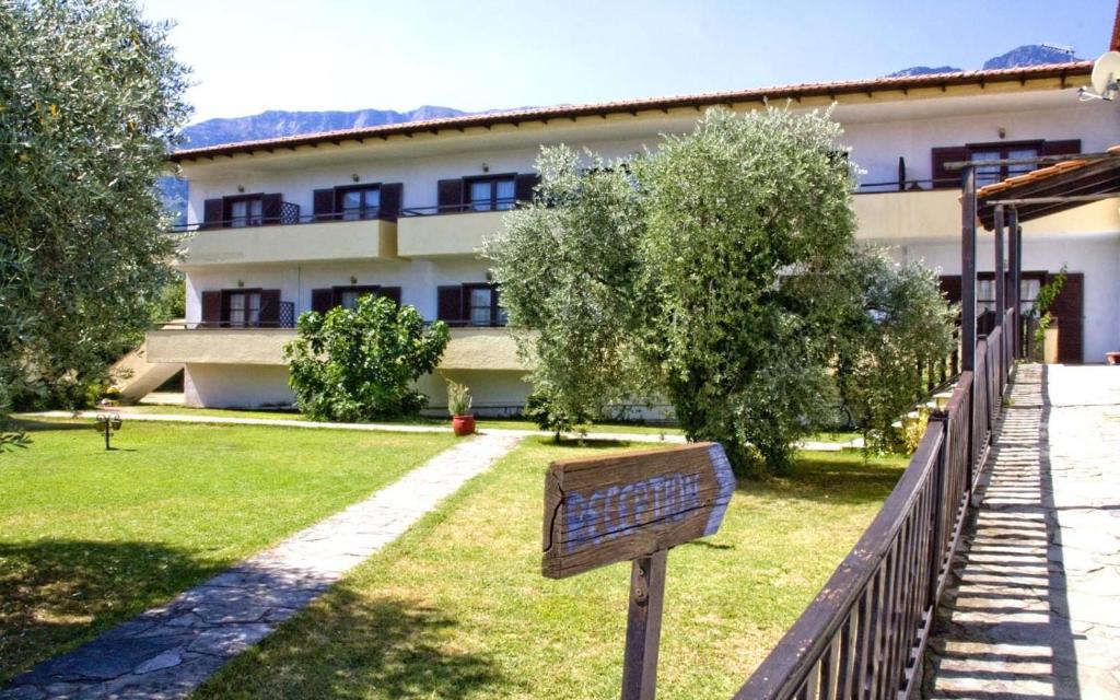 Zahrada ubytování Natasa Hotel