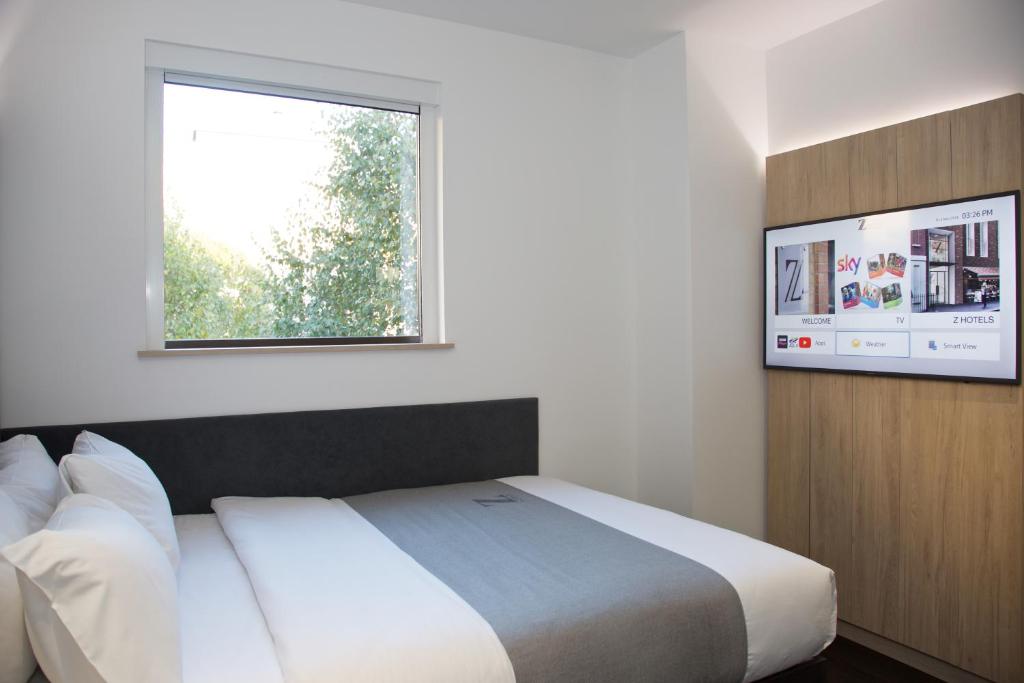 Postel nebo postele na pokoji v ubytování The Z Hotel Bath