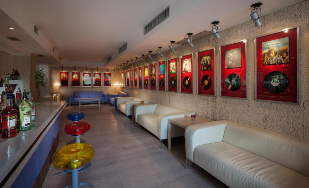 Posezení v ubytování Hotel Continental - Tonelli Hotels