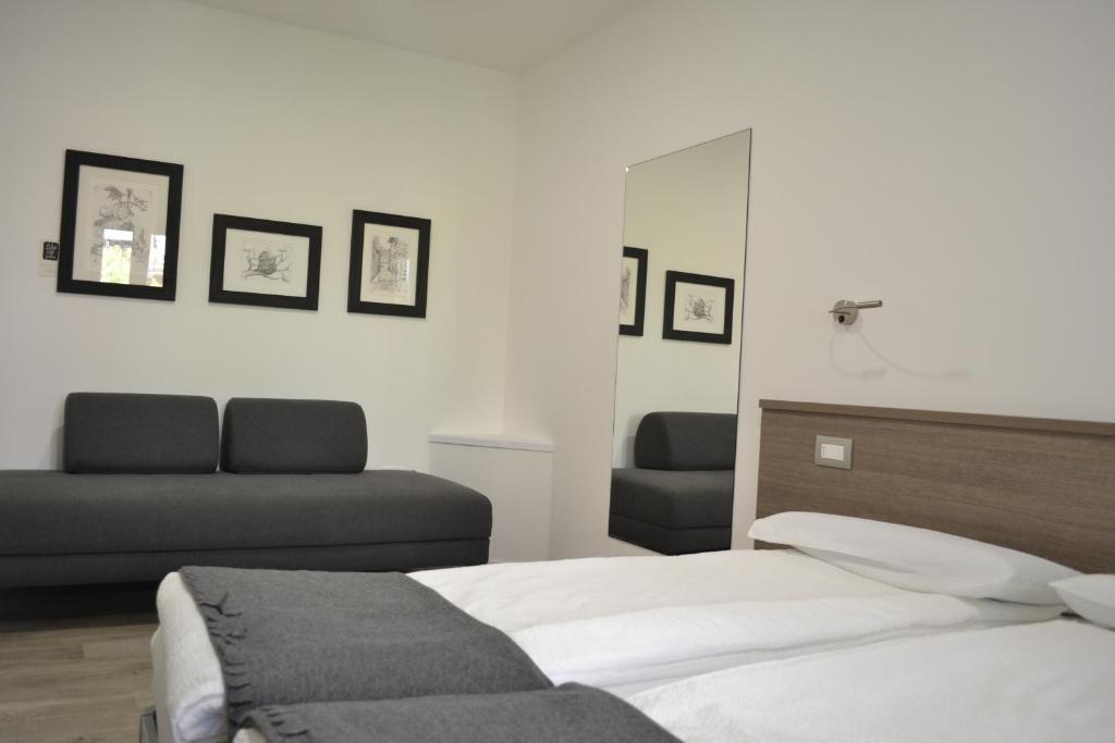 Posteľ alebo postele v izbe v ubytovaní Casa vacanze da Alcide