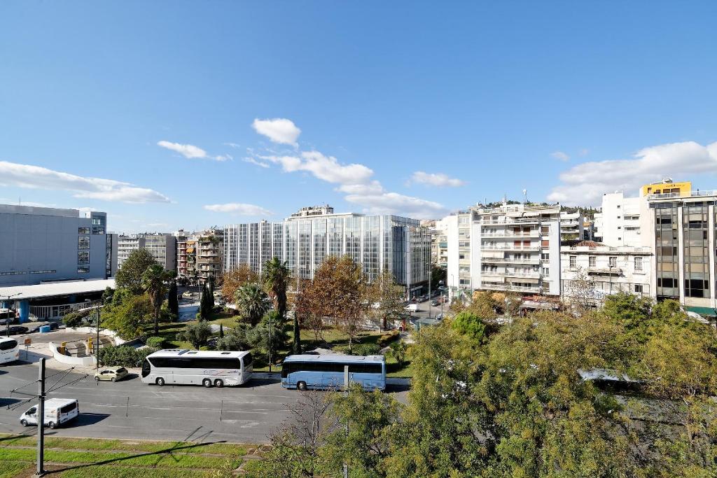Budynek, w którym mieści się apartament