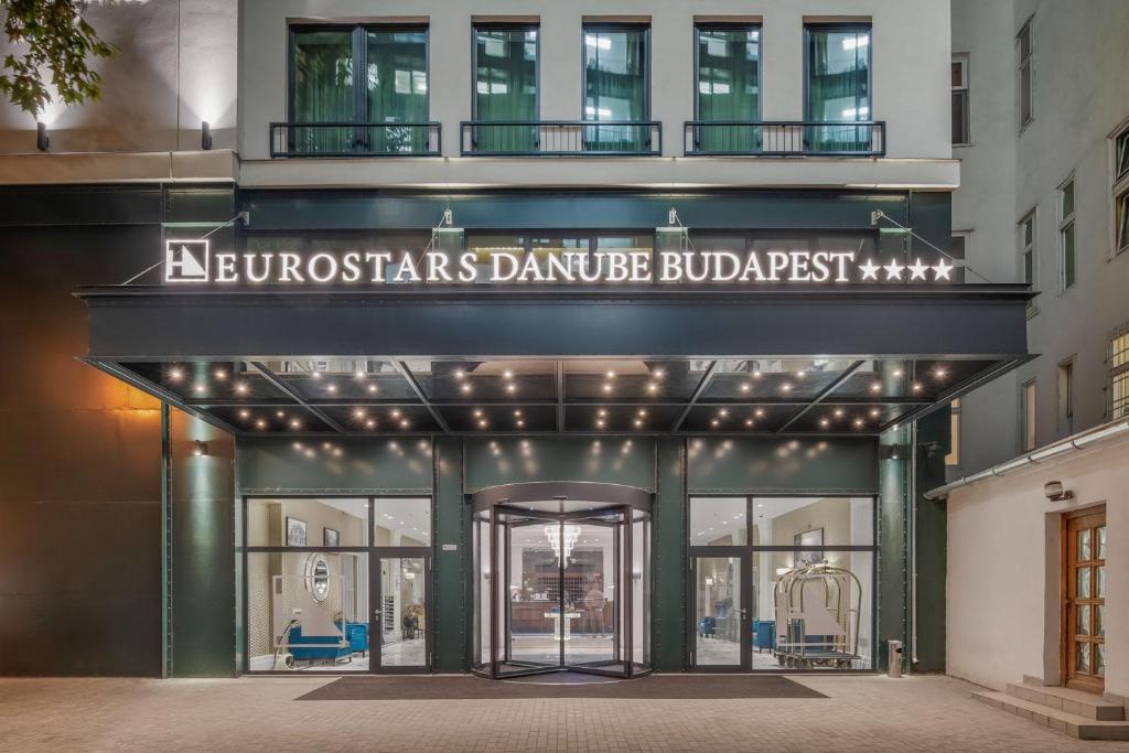Exteriér alebo vchod do ubytovania Eurostars Danube Budapest