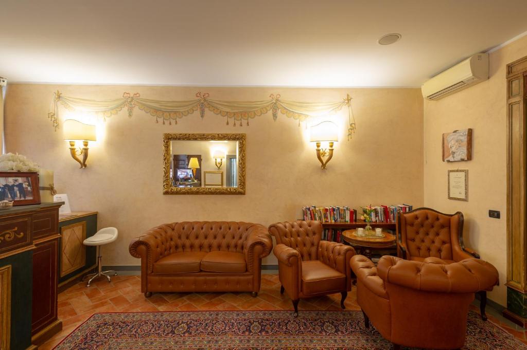Posezení v ubytování Hotel Davanzati