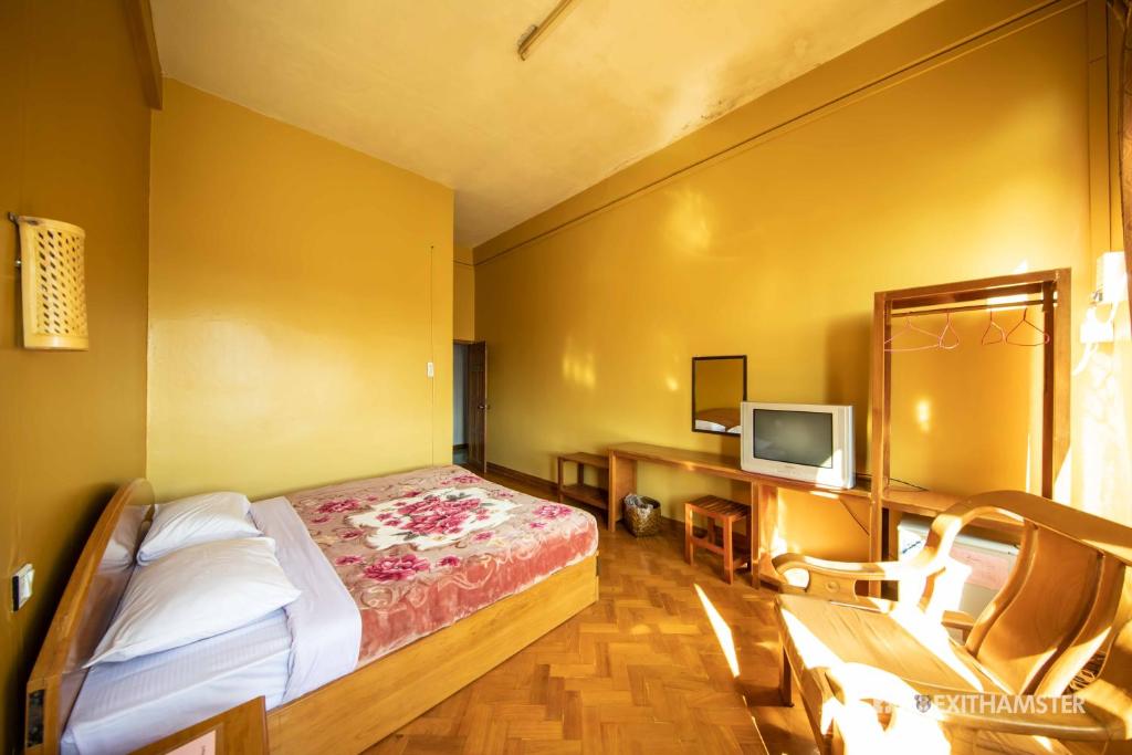 Postel nebo postele na pokoji v ubytování Gypsy Inn