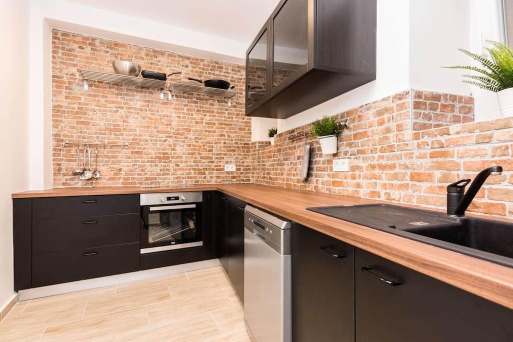 Kuchyň nebo kuchyňský kout v ubytování Jagger House