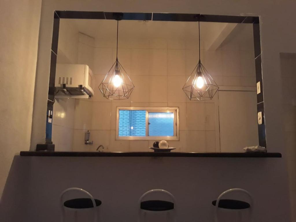  Apartamento 1 dormitório Frente ao Mar Praia Grande