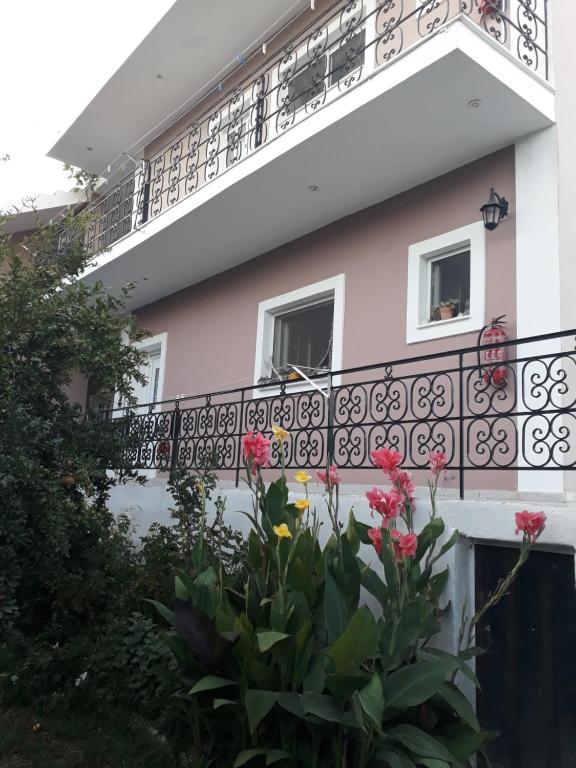 Balkón nebo terasa v ubytování Oasis