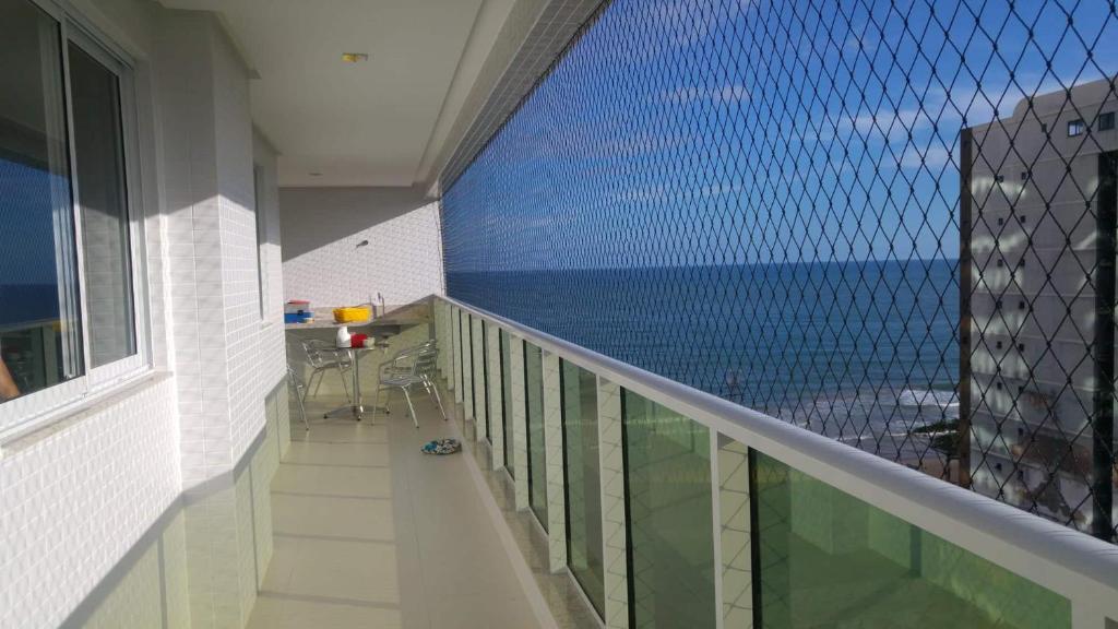  apartamento praia do morro - beira mar