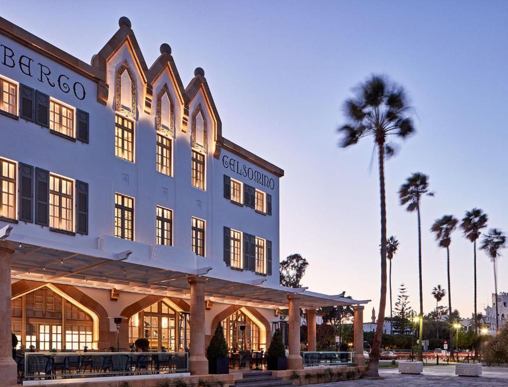 a rendering of the exterior of a hotel at Albergo Gelsomino in Kos Town