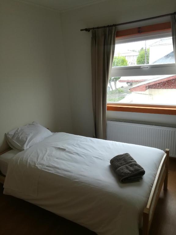 Voodi või voodid majutusasutuse Hostal Camino de Santiago toas