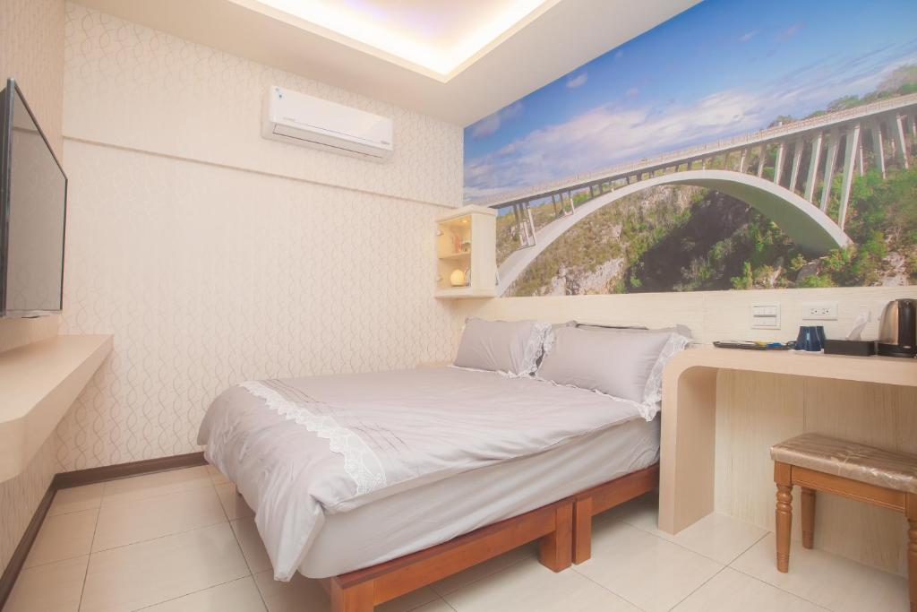 Postel nebo postele na pokoji v ubytování Waterfront Guesthouse