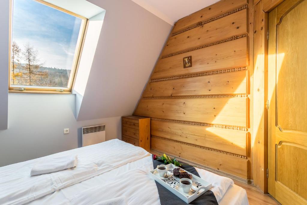 Posteľ alebo postele v izbe v ubytovaní Rent like home - Stroma 32A