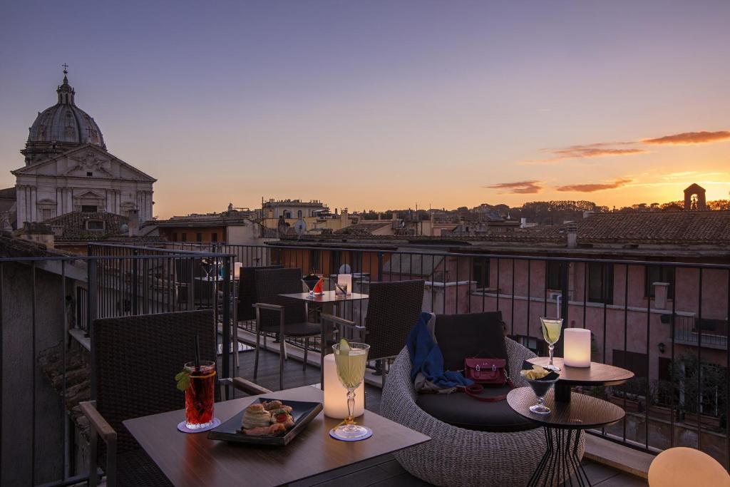 Palazzo Navona Hotel italokat is kínál