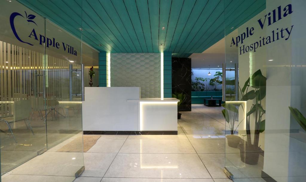 Vstupní hala nebo recepce v ubytování Treebo Apple Villa