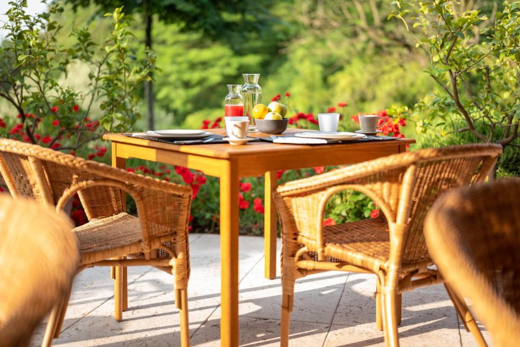 Vonkajšia záhrada v ubytovaní Agriturismo Sommavalle