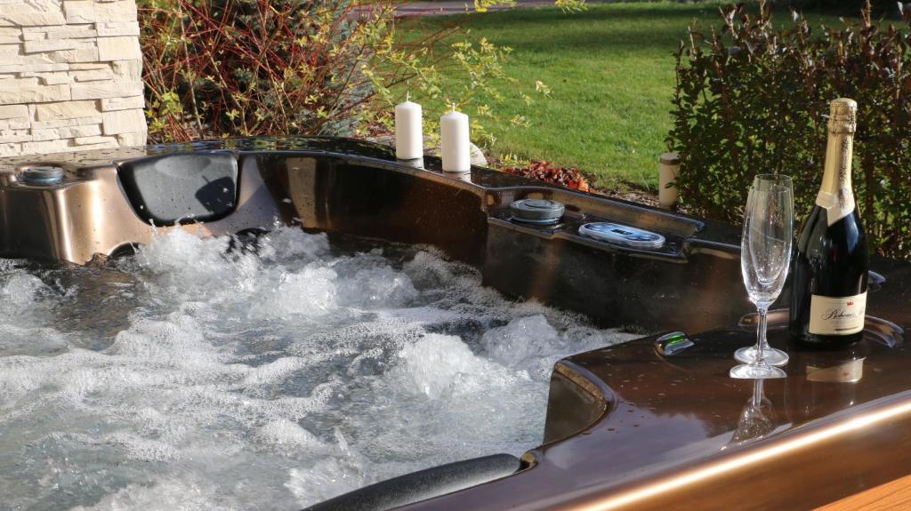 Nápoje v ubytování Wellness Simply Relax - Chopok- privátna vírivka, sauna