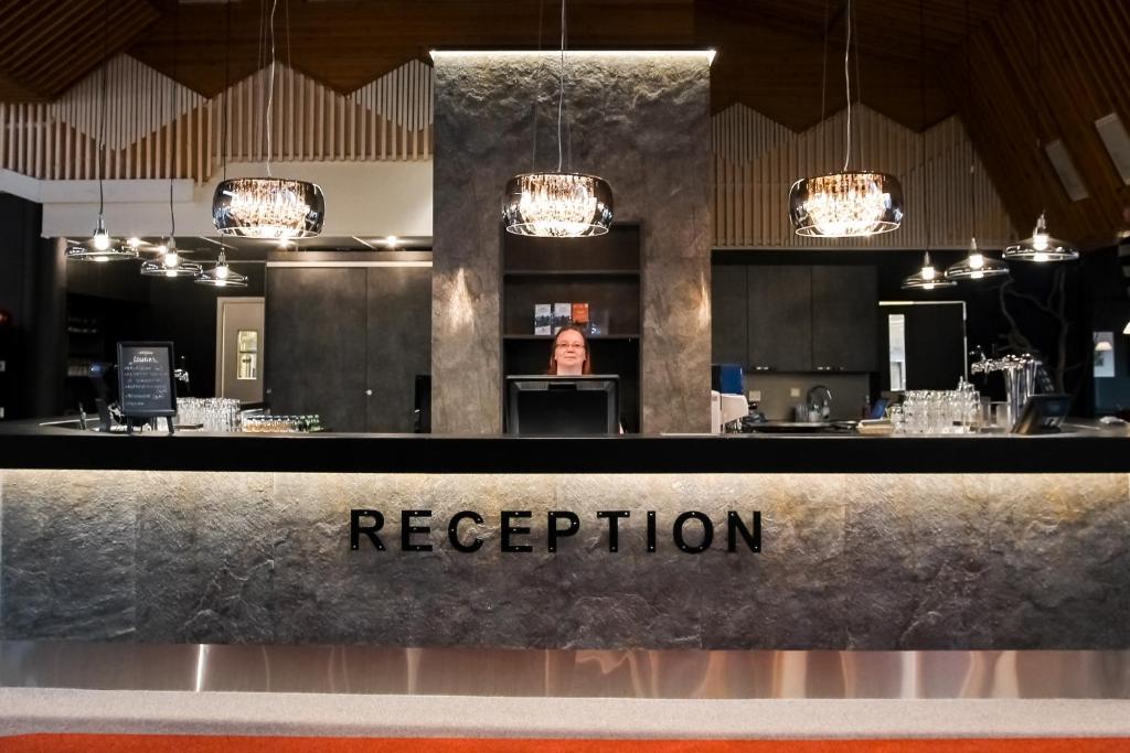 Vstupní hala nebo recepce v ubytování Hotel Ylläsrinne