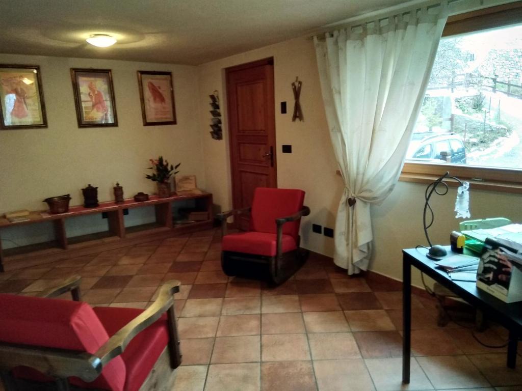 Posedenie v ubytovaní Affittacamere I Picchi